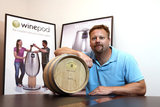 Greg Snell, co-founder and CEO of ProVina, the company that makes the WinePod,  at the company's headquarters in San Jose, CA, on September 5, 2008The WinePod is the world's first personal winemaking system that allows anyone to make wine at home with no experience required.   The WinePod is made and distributed by Provina, inc.