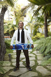 Pierre Andr&eacute; Senizergues,founder and CEO of Sole Technology, at his house in Malibu, CA, on January 9, 2009.  Sole Technology is the world&rsquo;s largest privately owned action sport footwear and apparel company represented in more than 70 countries. Its seven top brands include etnies, etnies Girl, etnies Plus, &eacute;S, Emerica, Altamont Apparel and ThirtyTwo.