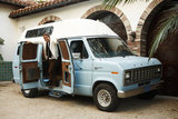 Pierre Andr&eacute; Senizergues,founder and CEO of Sole Technology, with a van he keeps at his house in Malibu, CA, on January 9, 2009.  When Pierre first came to the United States in 1985 to skate as a pro,  he was struggling to get by.  Without a place to live, he bought a van, slept in it for 6 months and used it to promote the etnies products to the skate shops. He eventually sold it. He recently bought one just like it to replicate the original one and remind him how far along he has come.  Sole Technology is the world&rsquo;s largest privately owned action sport footwear and apparel company represented in more than 70 countries. Its seven top brands include etnies, etnies Girl, etnies Plus, &eacute;S, Emerica, Altamont Apparel and ThirtyTwo.